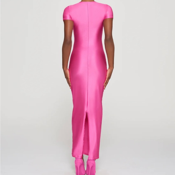 SOLD❗️❗️ NWT: SKIMS - SHINE JERSEY LONG DRESS - Picture 6 of 7